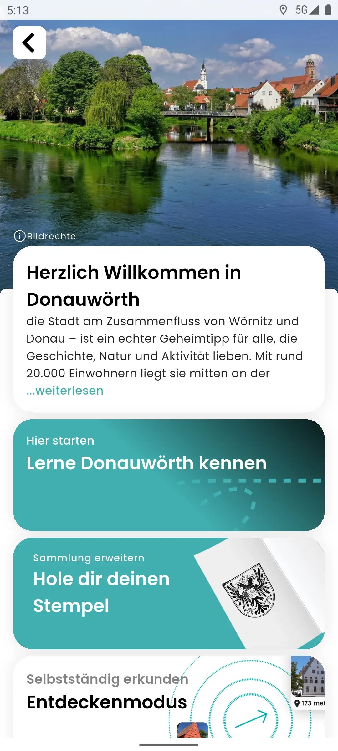 zeigmal App Screenshot – Donauwörth