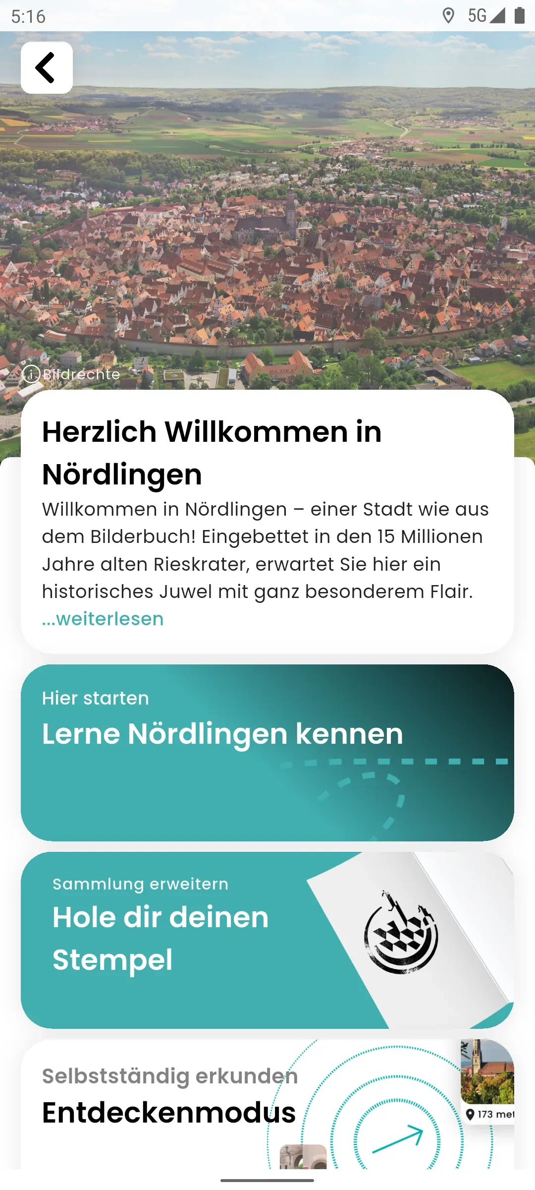zeigmal App Screenshot – Nördlingen