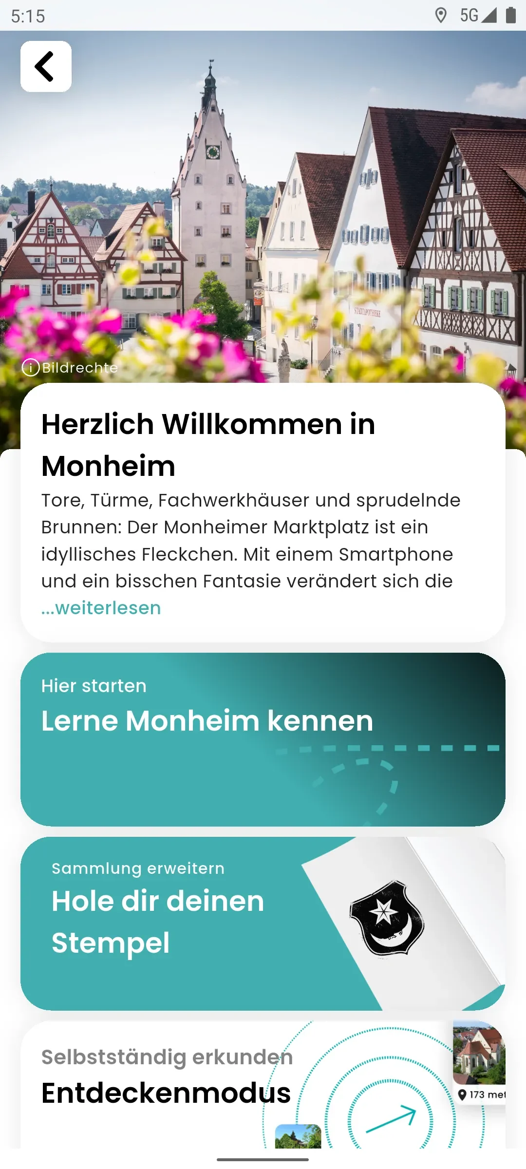 zeigmal App Screenshot – Monheim
