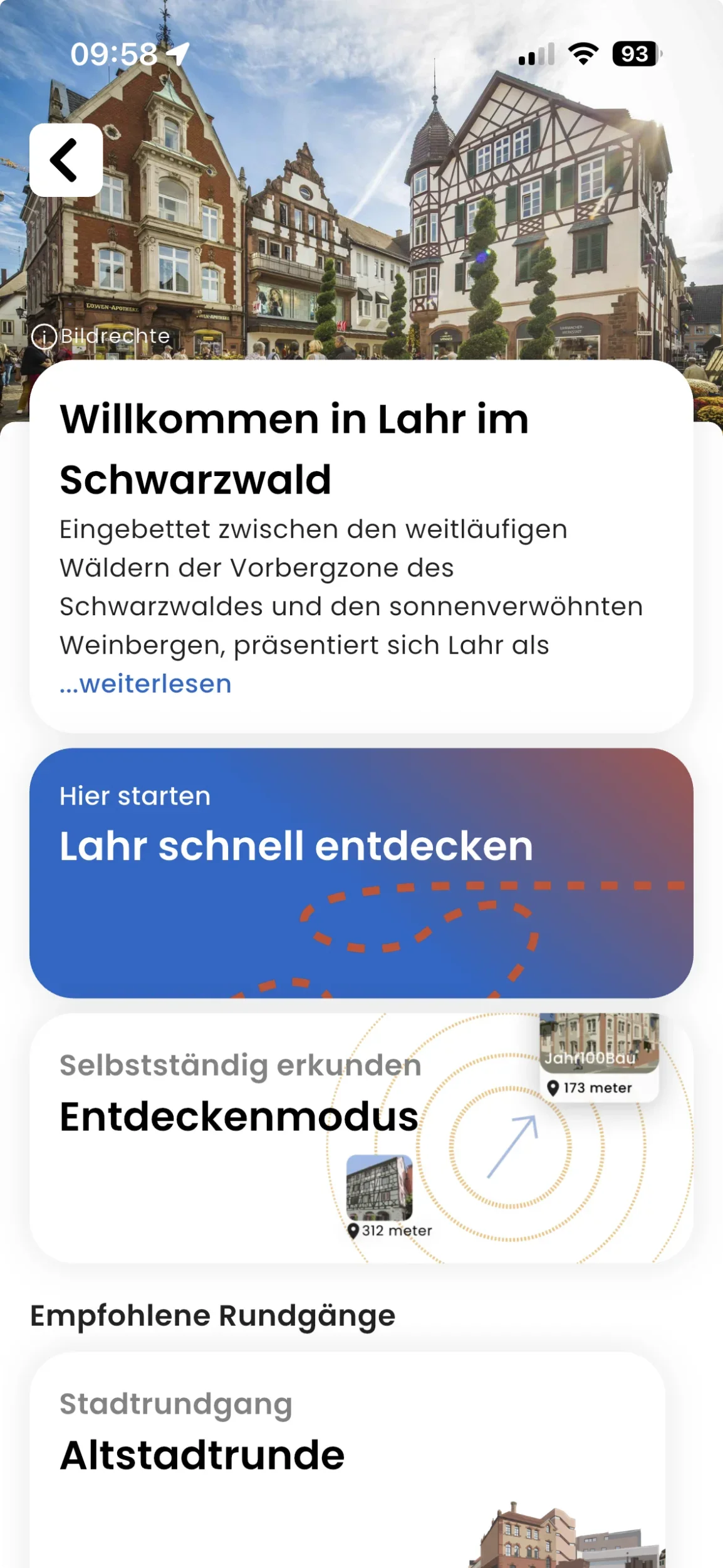 zeigmal App Screenshot – Lahr