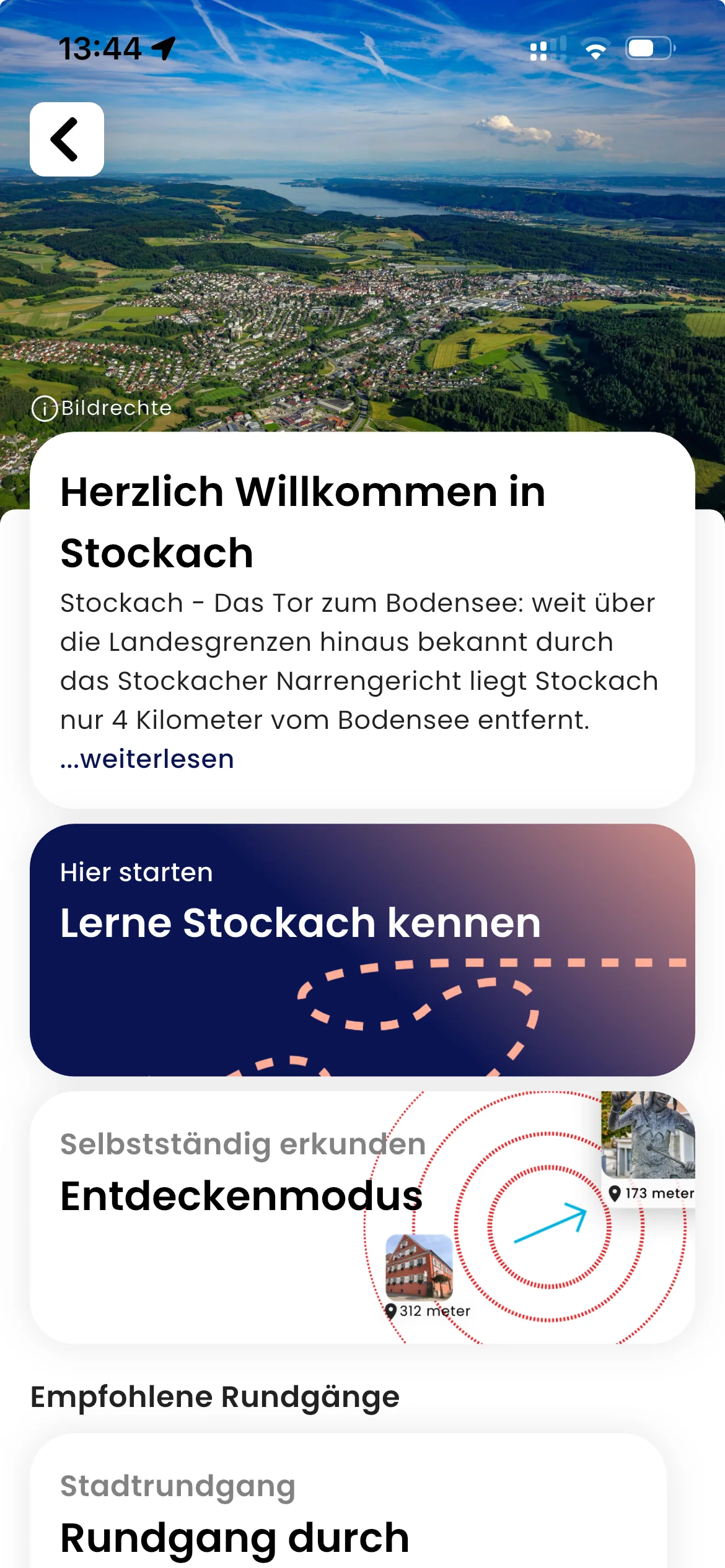 zeigmal App Screenshot – Stockach