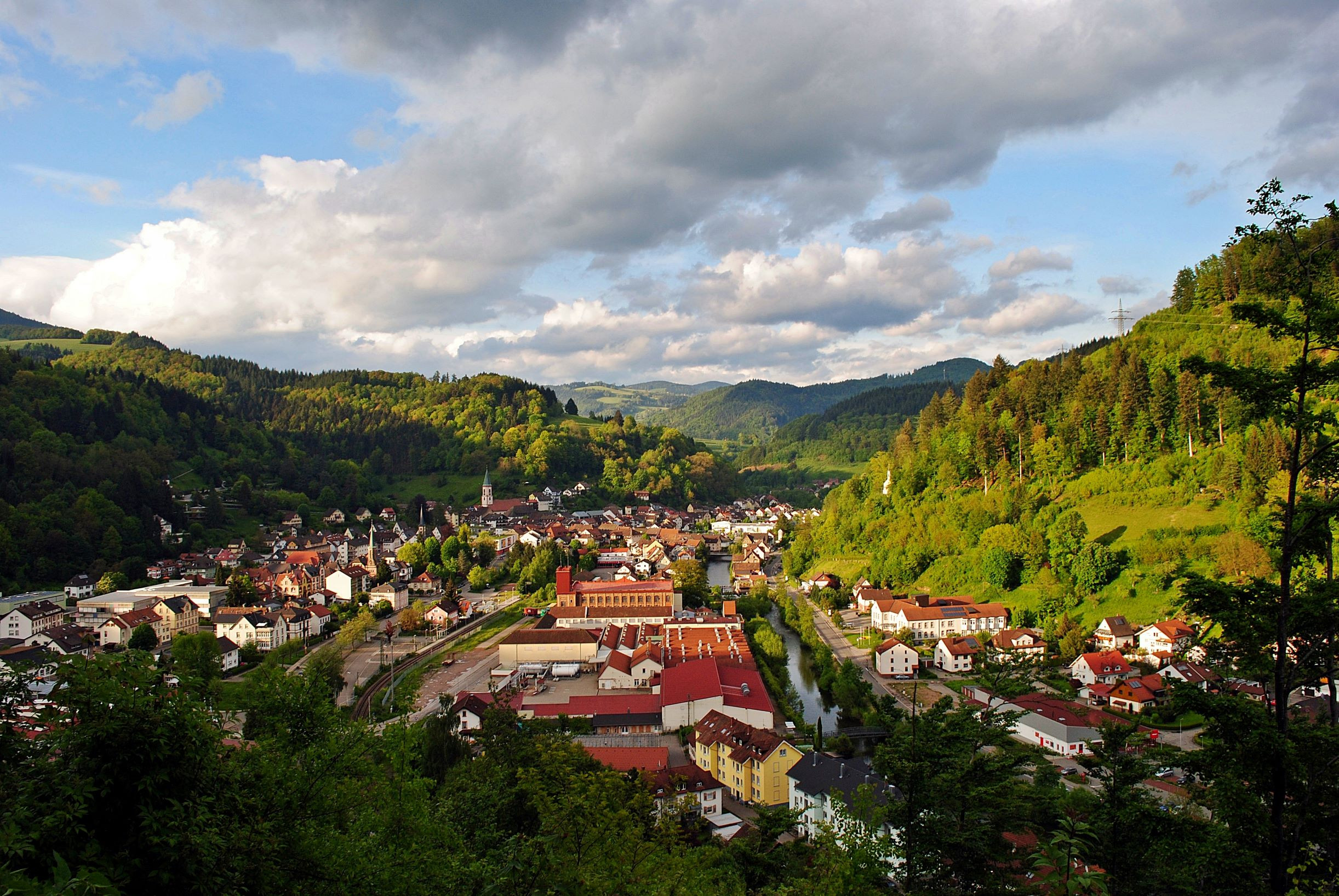 Zell im Wiesental city view