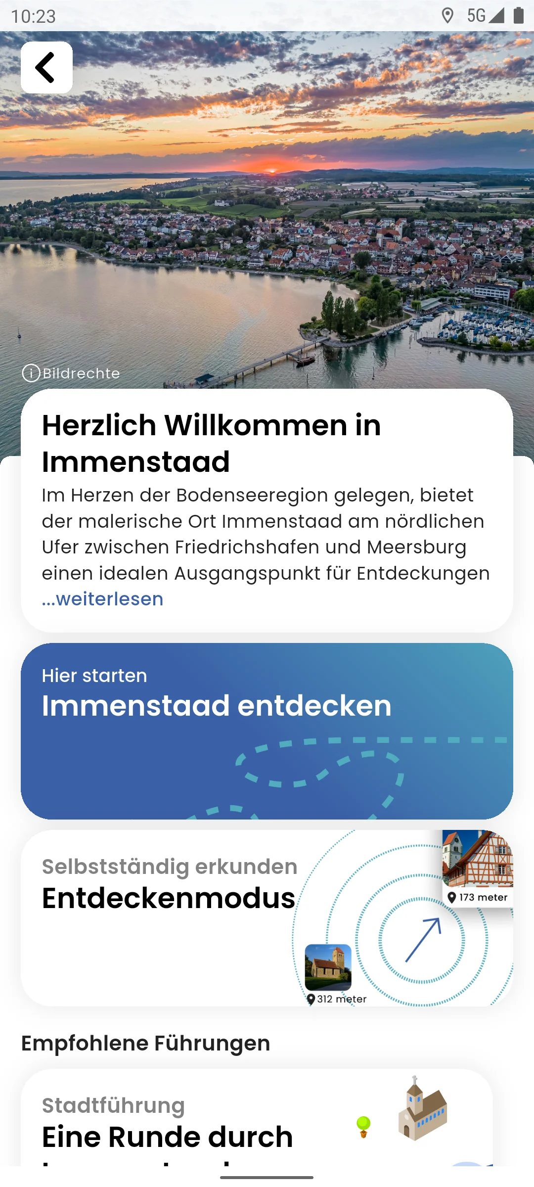 zeigmal App Screenshot – Immenstaad