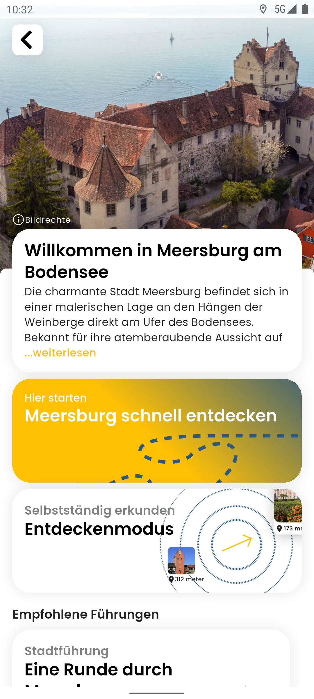zeigmal App Screenshot – Meersburg