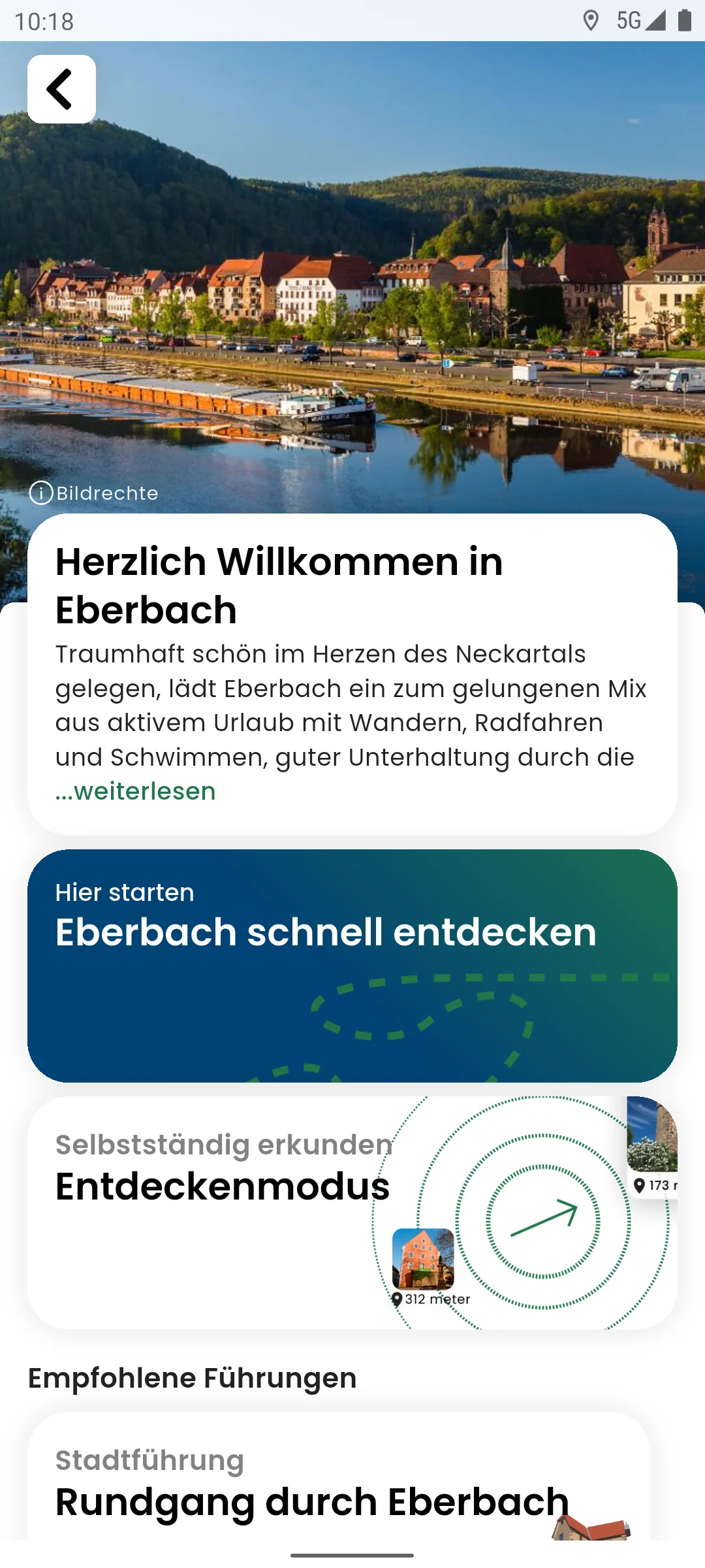 zeigmal App Screenshot – Eberbach