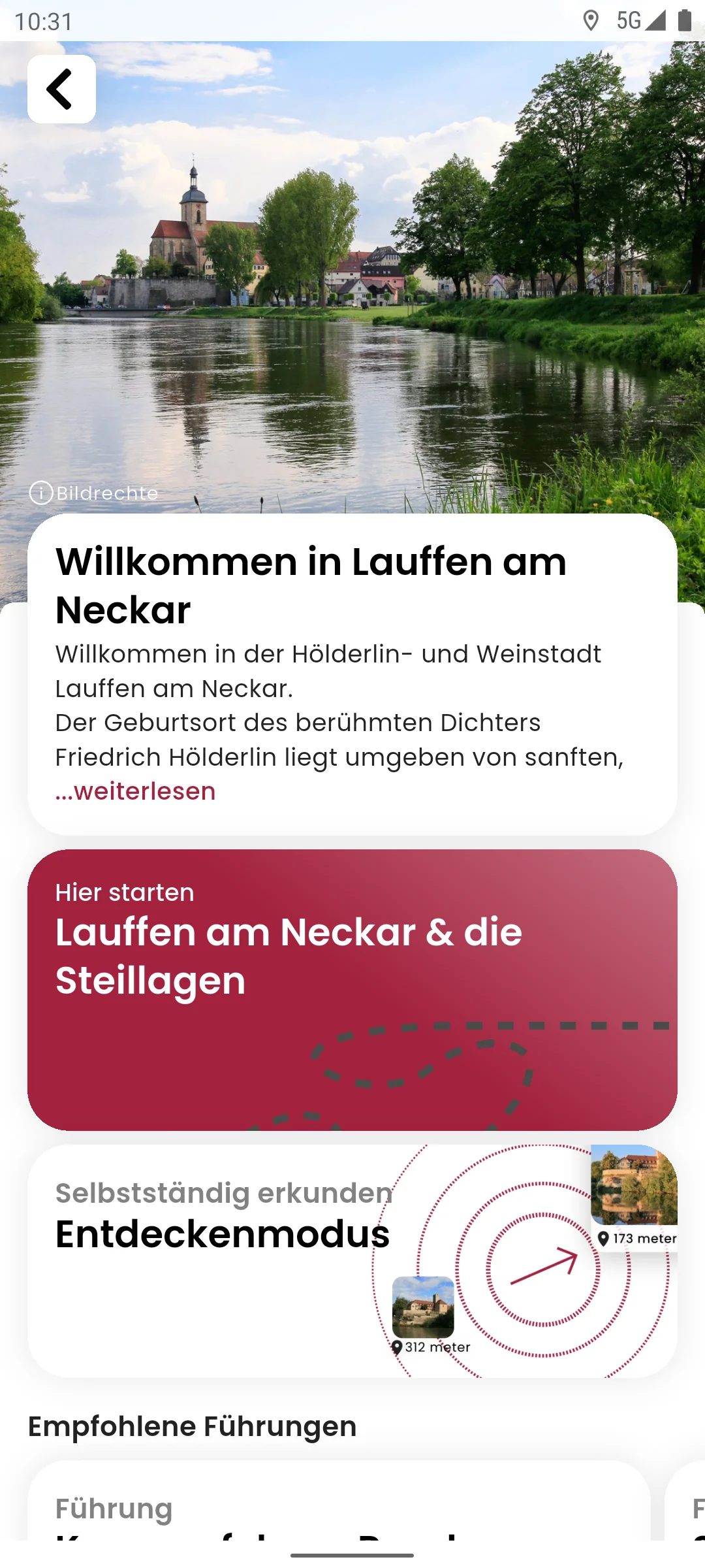 zeigmal App Screenshot – Lauffen am Neckar