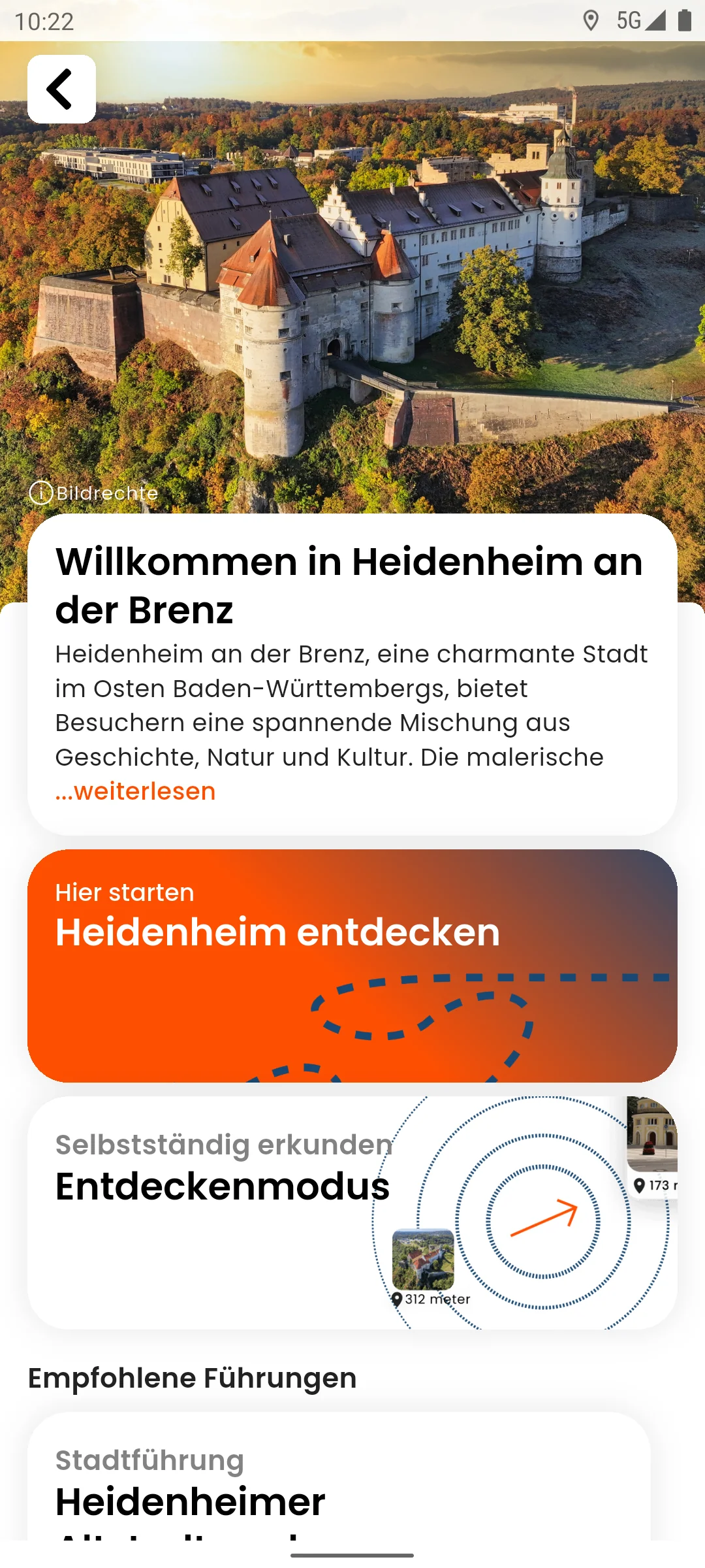zeigmal App Screenshot – Heidenheim an der Brenz