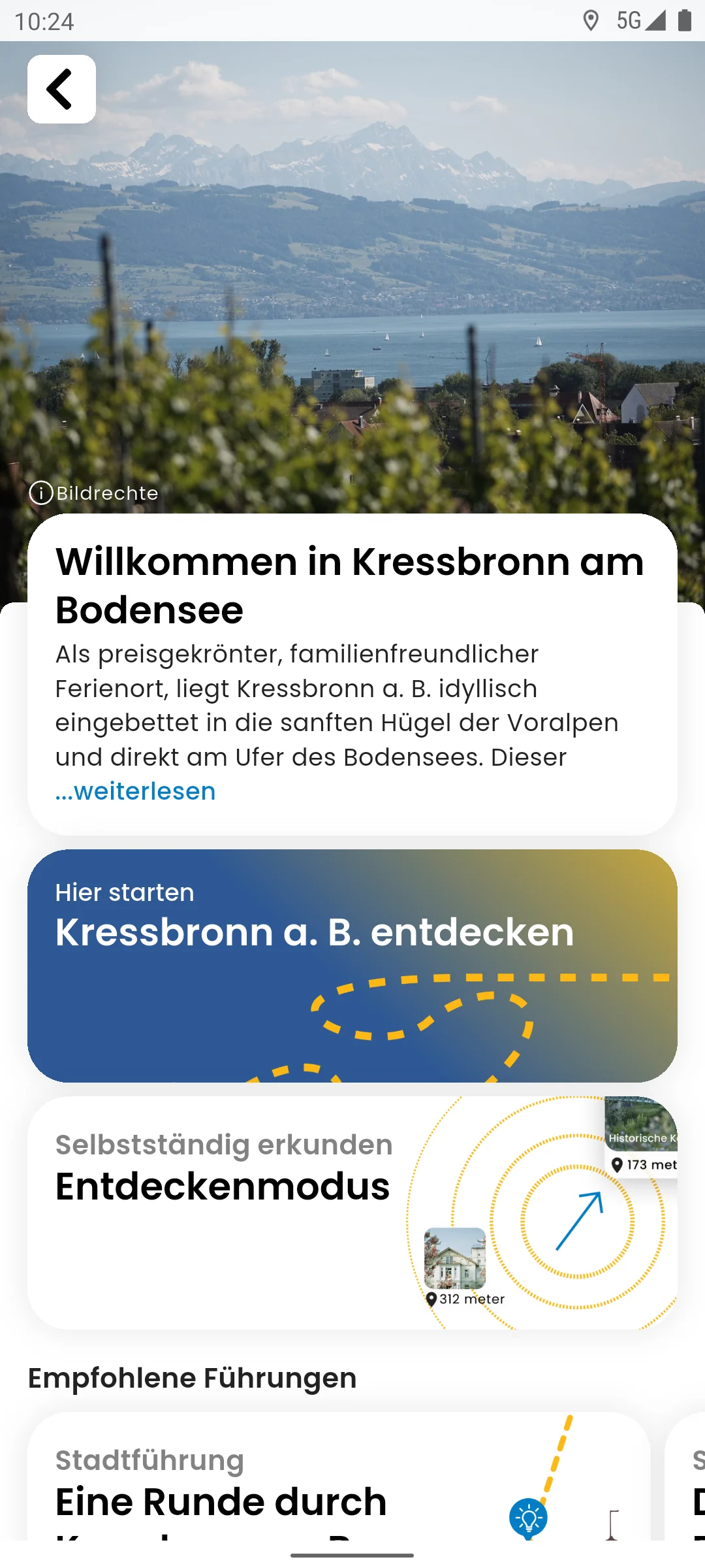 zeigmal App Screenshot – Kressbronn a. B.