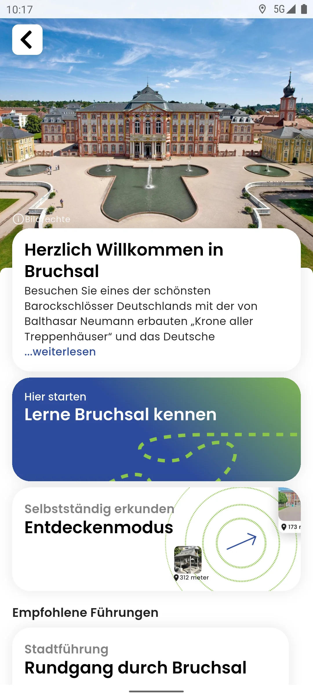 zeigmal App Screenshot – Bruchsal