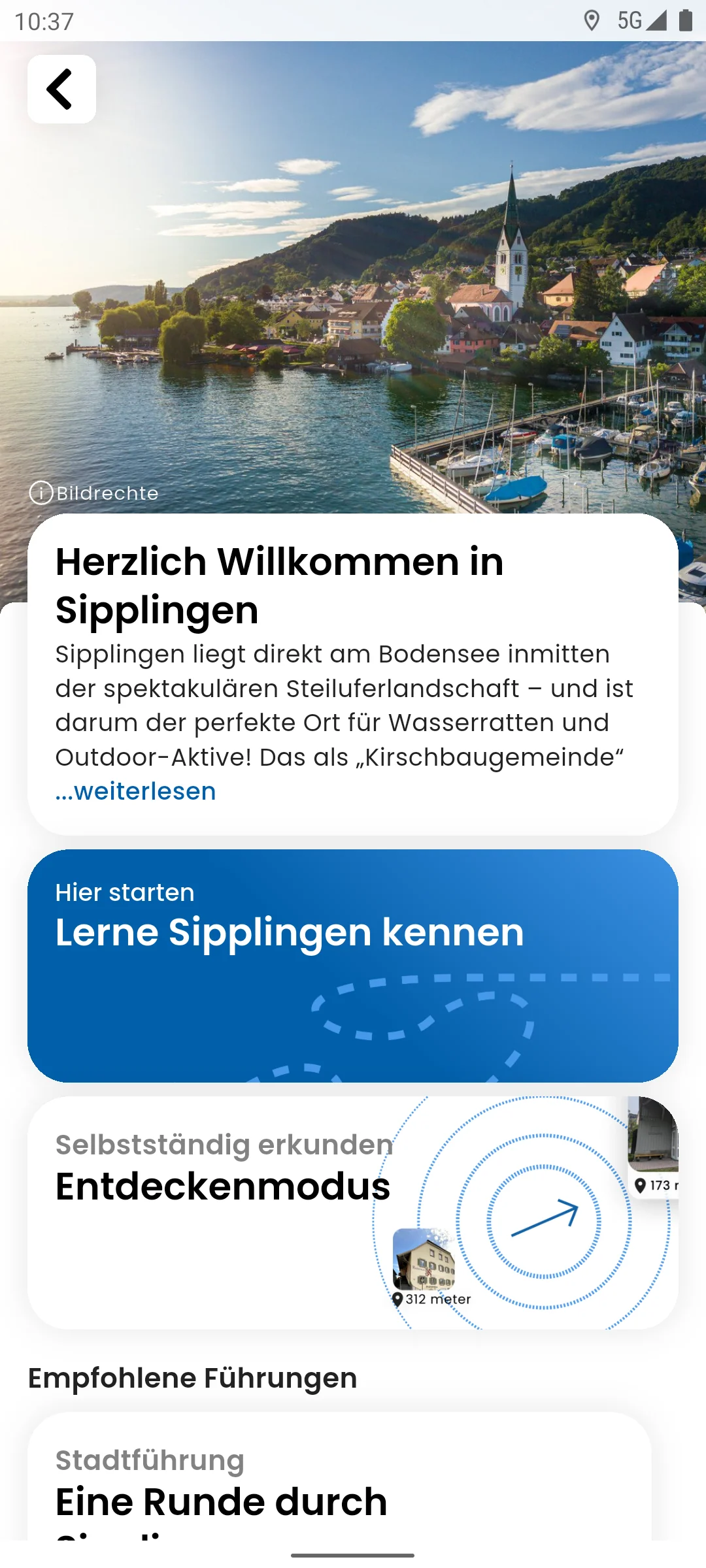 zeigmal App Screenshot – Sipplingen